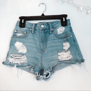 Lovers + Friends Jack Westerly denim shorts